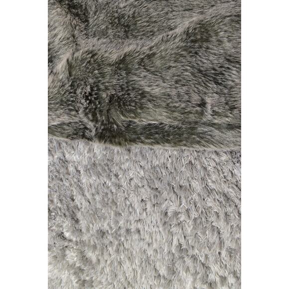 Eddie Bauer Faux Fur Vest Brown 2XL Women's V Neck Solid Acrylic Sleeveless - Picture 6 of 7